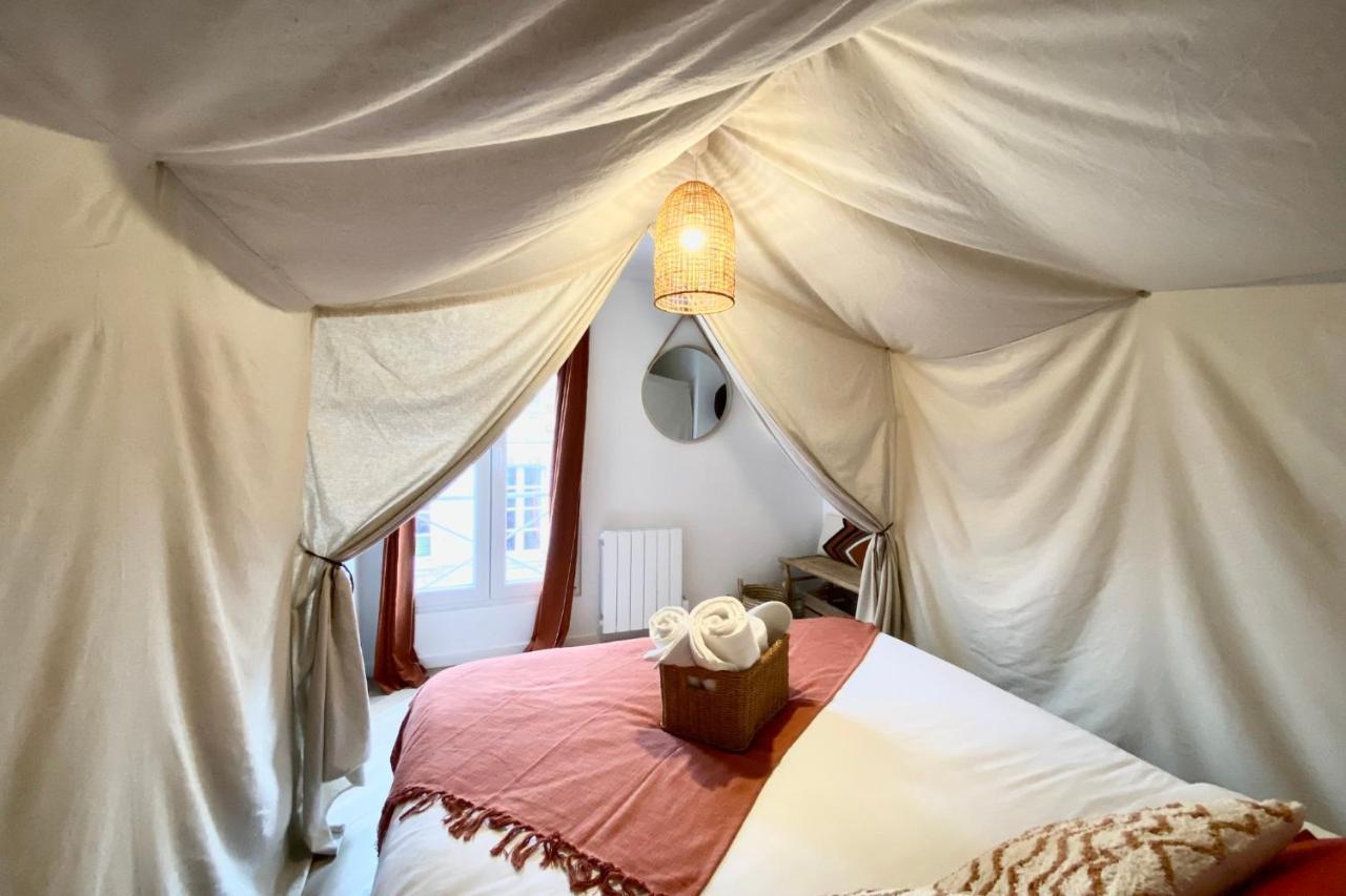L'Expedition - Best Keys - Experience Unique - Deco Immersive - Lit Queen Size & Canape Convertible - Centre Ville - Netflix & Wifi Illimite - Check-In Autonome - Parking Gratuit Villeneuve-sur-Yonne Exteriör bild